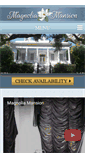 Mobile Screenshot of magnoliamansion.com